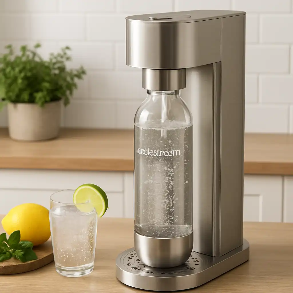 SodaStream Enso Steel: Die Eleganz nachhaltigen Wohlbefindens in Ihrem Zuhause