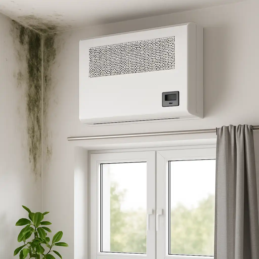 Auf Wiedersehen Feuchtigkeit und Schimmel: Die ultimative Lösung mit dem FDW016 Fral Wandentfeuchter