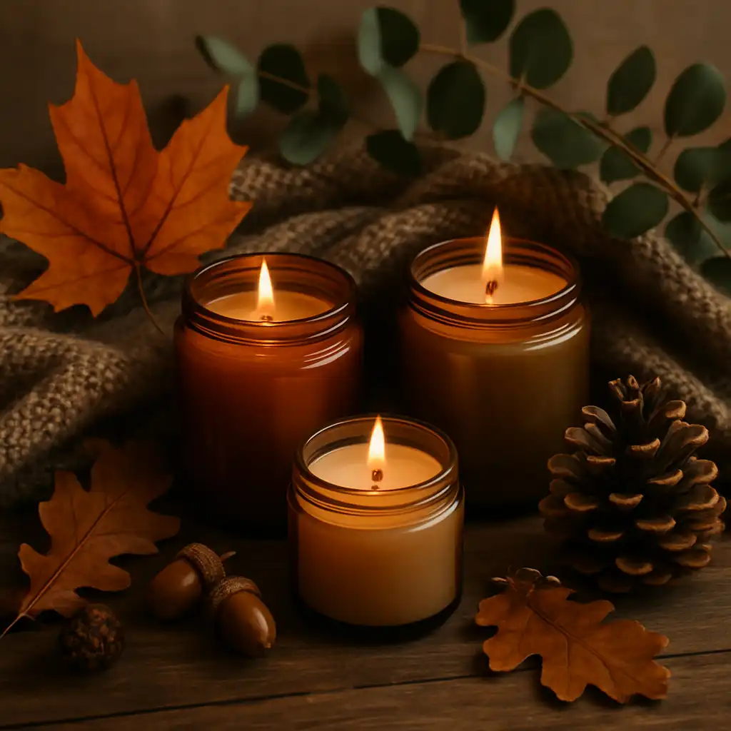 Nature Candle Herbst-Duftkerzen: Leitfaden für eine gemütliche Atmosphäre