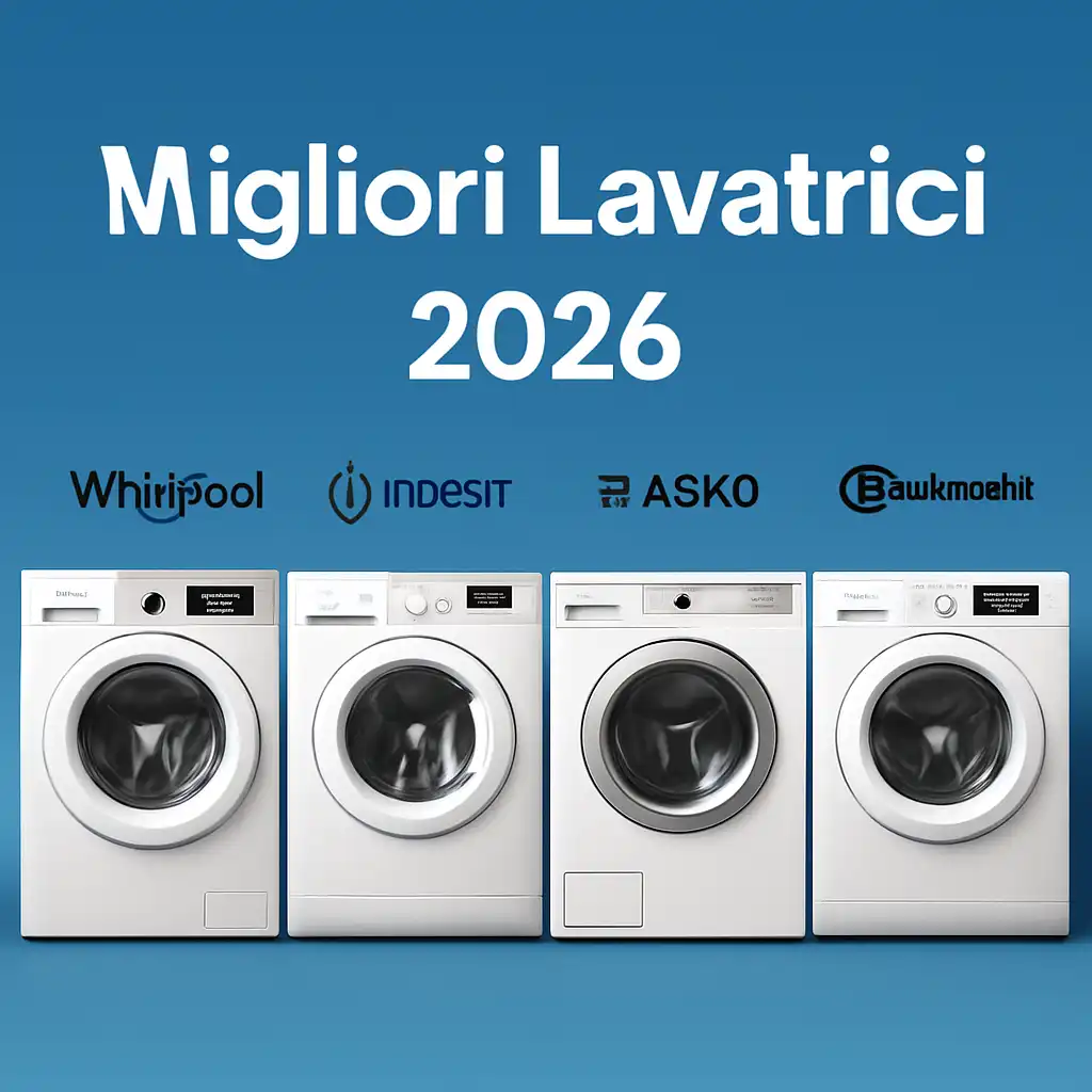 Migliori Lavatrici 2026: Guida Definitiva alla Scelta tra Whirlpool, Indesit, Asko e Bauknecht