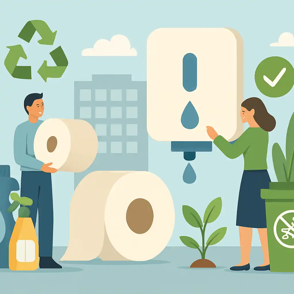 Igiene Aziendale 2026: La Guida Definitiva a Forniture Sostenibili e Anti-Spreco