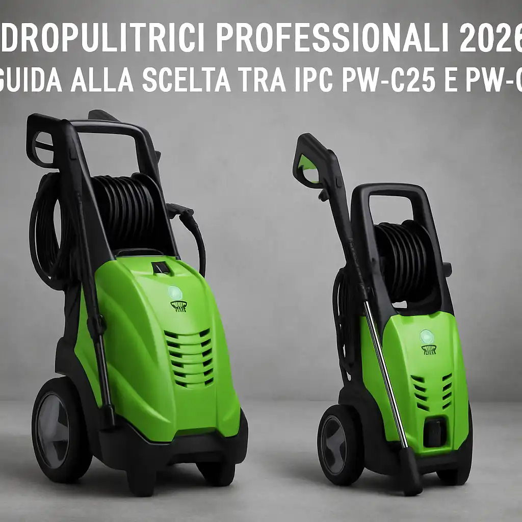 Idropulitrici Professionali 2026: Guida alla Scelta tra IPC PW-C25 e PW-C23 Plus