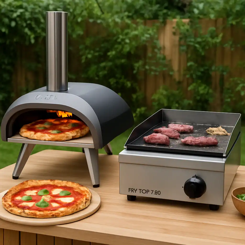 Cucina da Esterno 2026: La Rivoluzione della Pizza e del Teppanyaki con Ooni Fyra e Fry Top 750