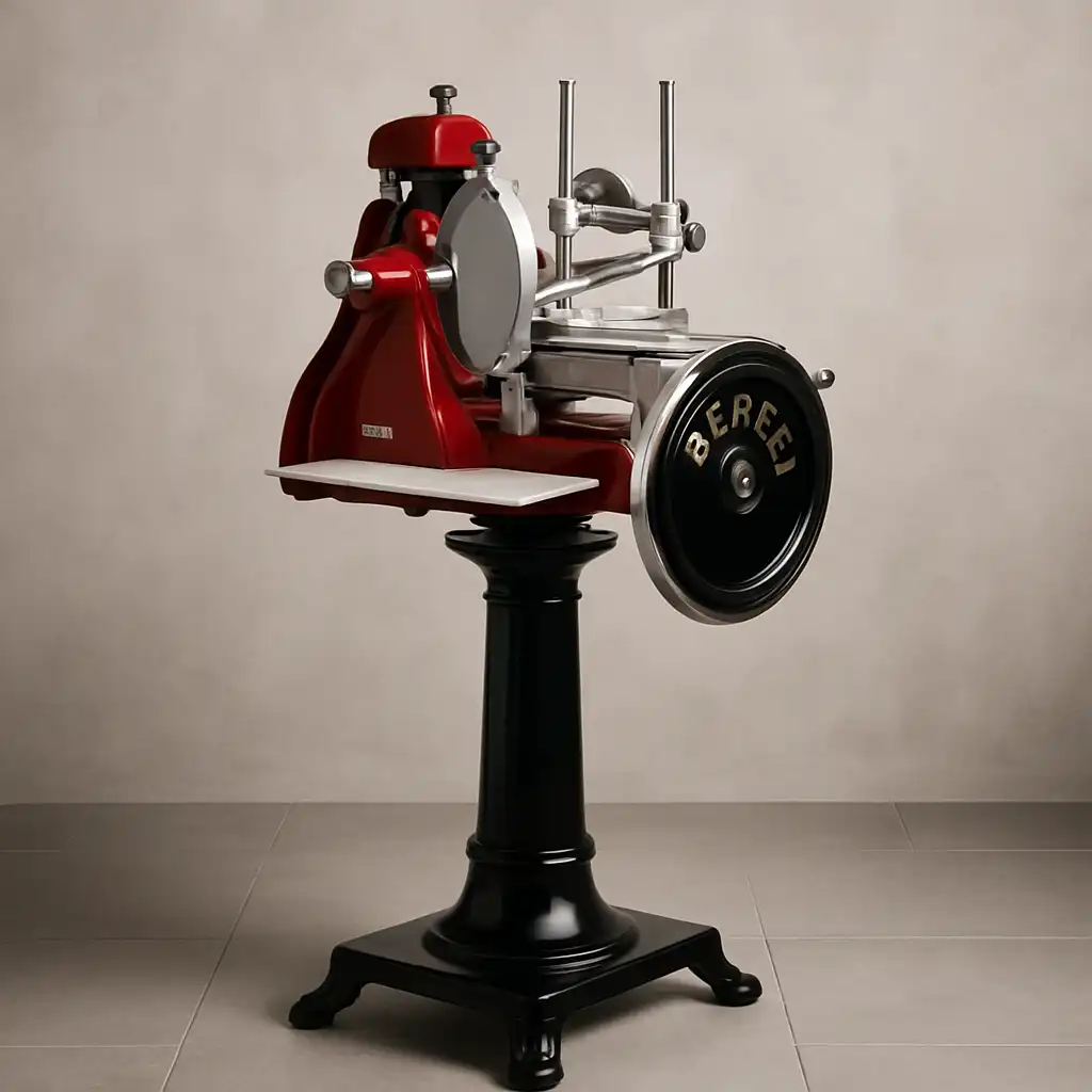 Piedistallo Berkel B2 Nero: L'Eleganza Funzionale che Esalta la Tua Affettatrice Iconica nel 2026