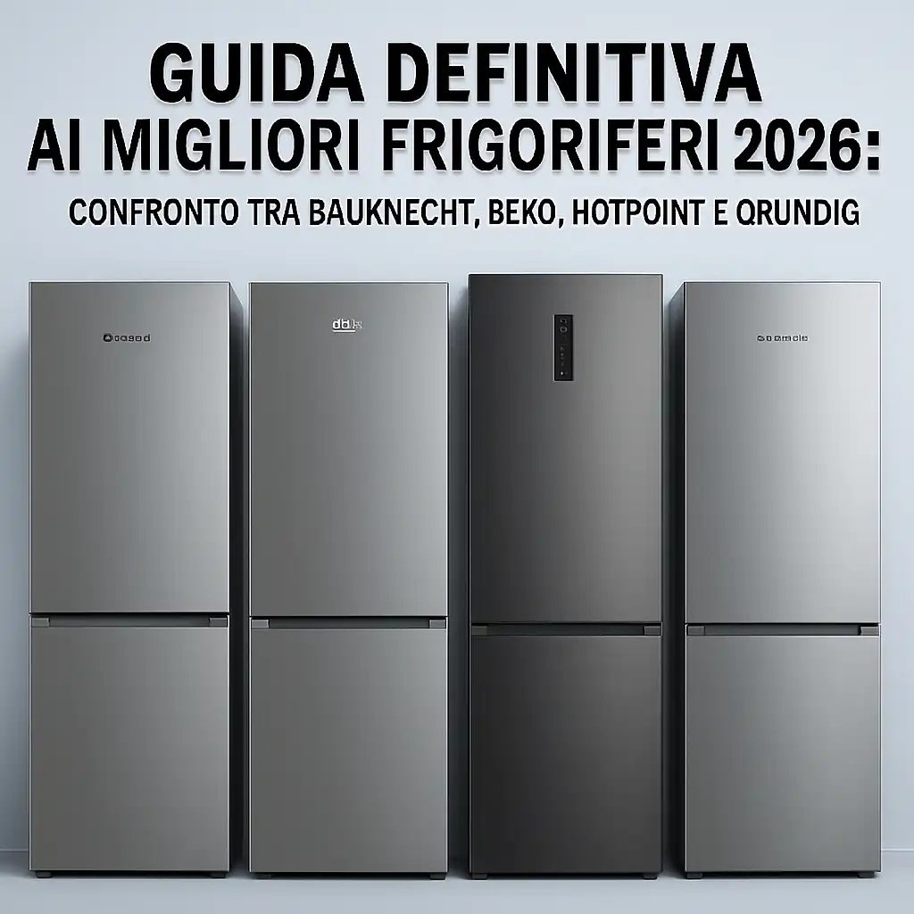 Guida Definitiva ai Migliori Frigoriferi 2026: Confronto tra Bauknecht, Beko, Hotpoint e Grundig