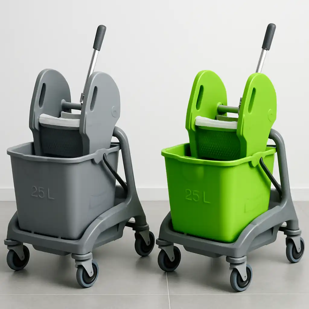 Guida Definitiva 2026: Carrelli Professionali Nick 25 Litri - Confronto tra Nick Grigio O-Key e Nick Verde Dry