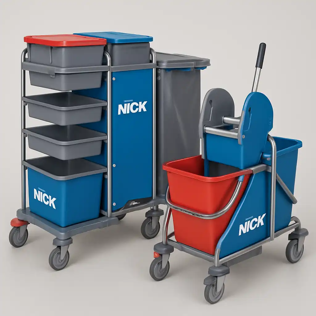 Guida Definitiva 2026: I Migliori Carrelli Professionali Nick per la Pulizia Industriale e Sanitaria