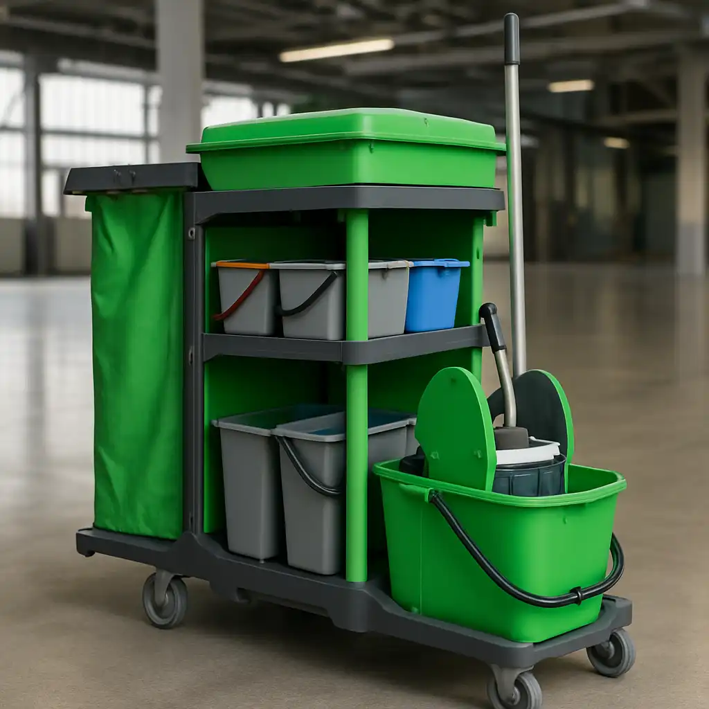 Guida Definitiva 2026 al Carrello Professionale Green 165: Efficienza, Ergonomia e Sostenibilità nelle Pulizie Industriali