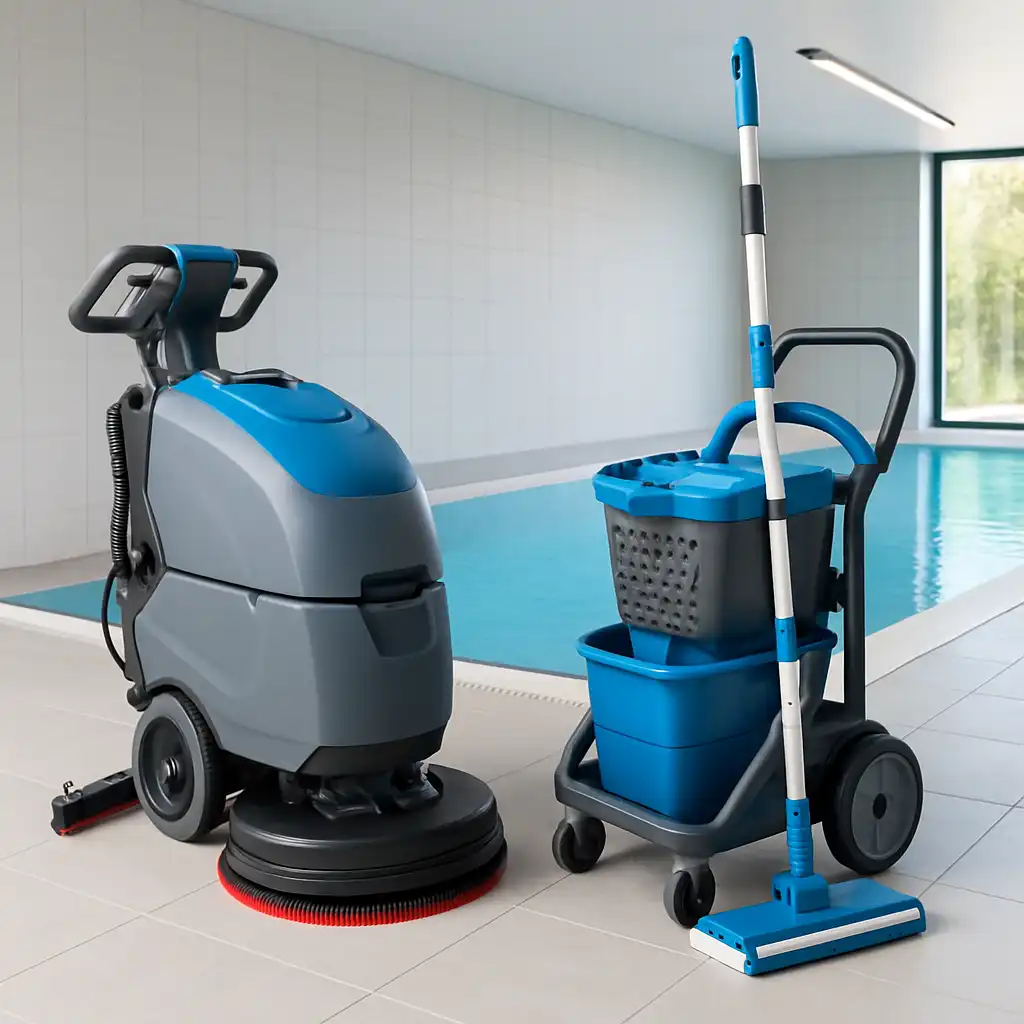 Guida Definitiva 2026 alla Pulizia Professionale: Sinergia tra la Lavasciuga 50 BCT16 a Batteria e il Sistema di Pulizia Multifunzione per Piscine e Superfici