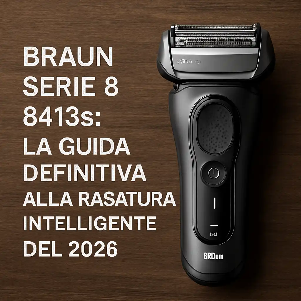 Braun Serie 8 8413s: La Guida Definitiva alla Rasatura Intelligente del 2026
