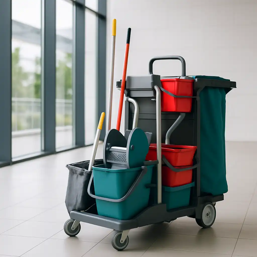 Guida ai Carrelli per Pulizie Professionali 2026: Efficienza, Ergonomia e Sostenibilità su Assperr.it