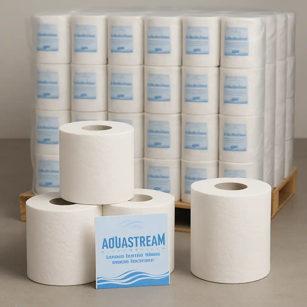 Prevenzione Intasamenti e Risparmio Industriale 2026: Guida alla Carta Igienica Idrosolubile Aquastream in Bancale