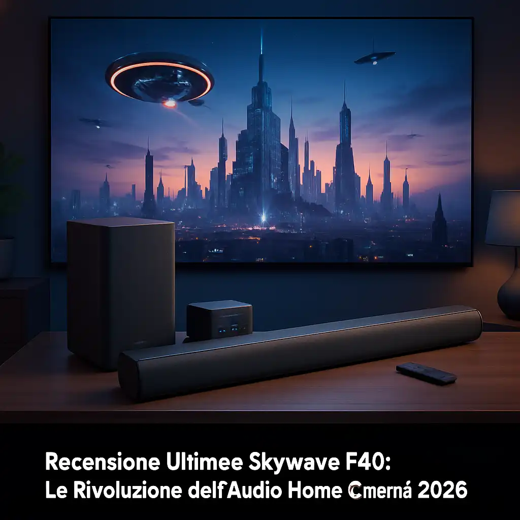 Recensione Ultimea Skywave F40: La Rivoluzione dell'Audio Home Cinema nel 2026