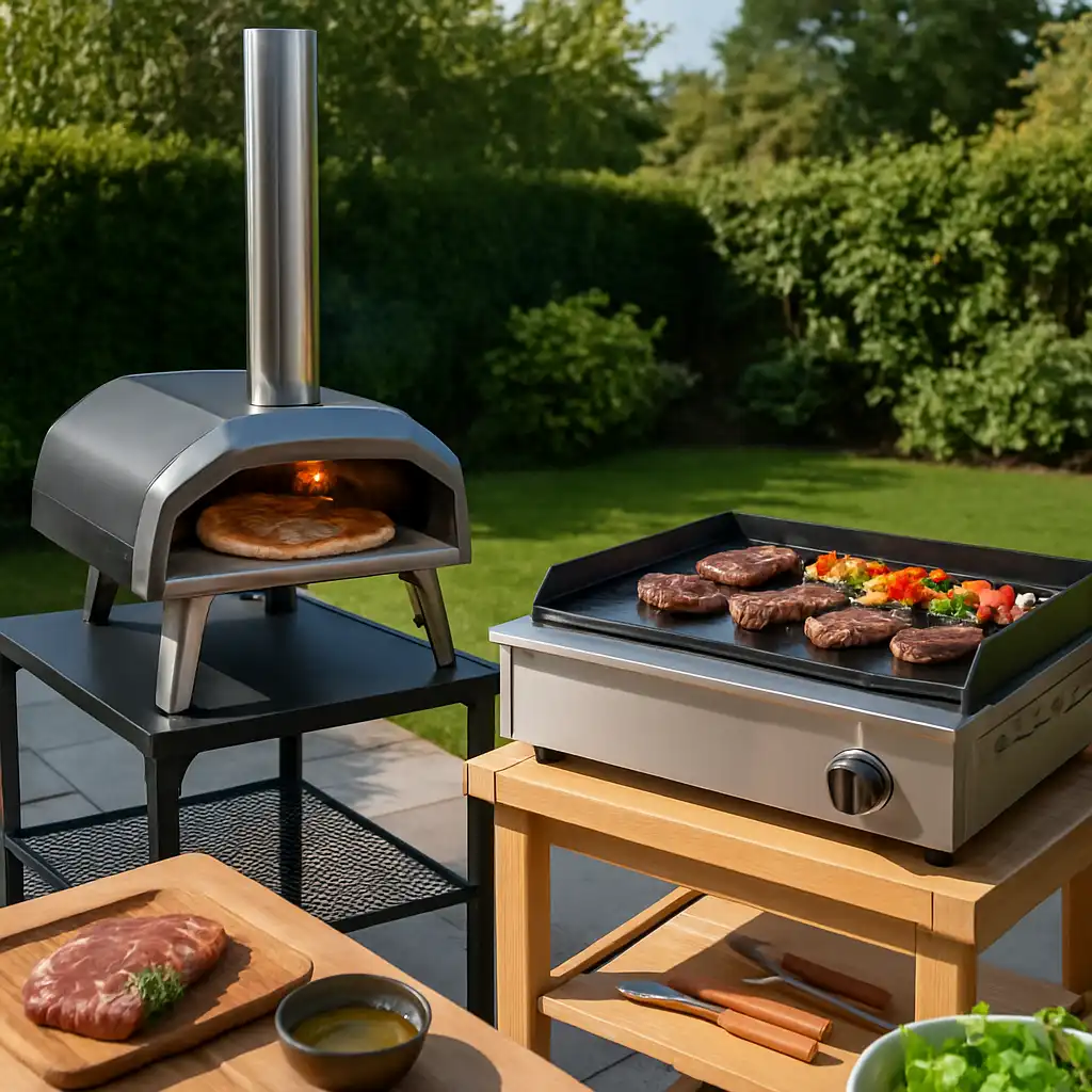 Cucina Outdoor 2026: La Guida Definitiva tra Forno Ooni Fyra e Piastra Teppanyaki Professionale per Grigliate d'Eccellenza