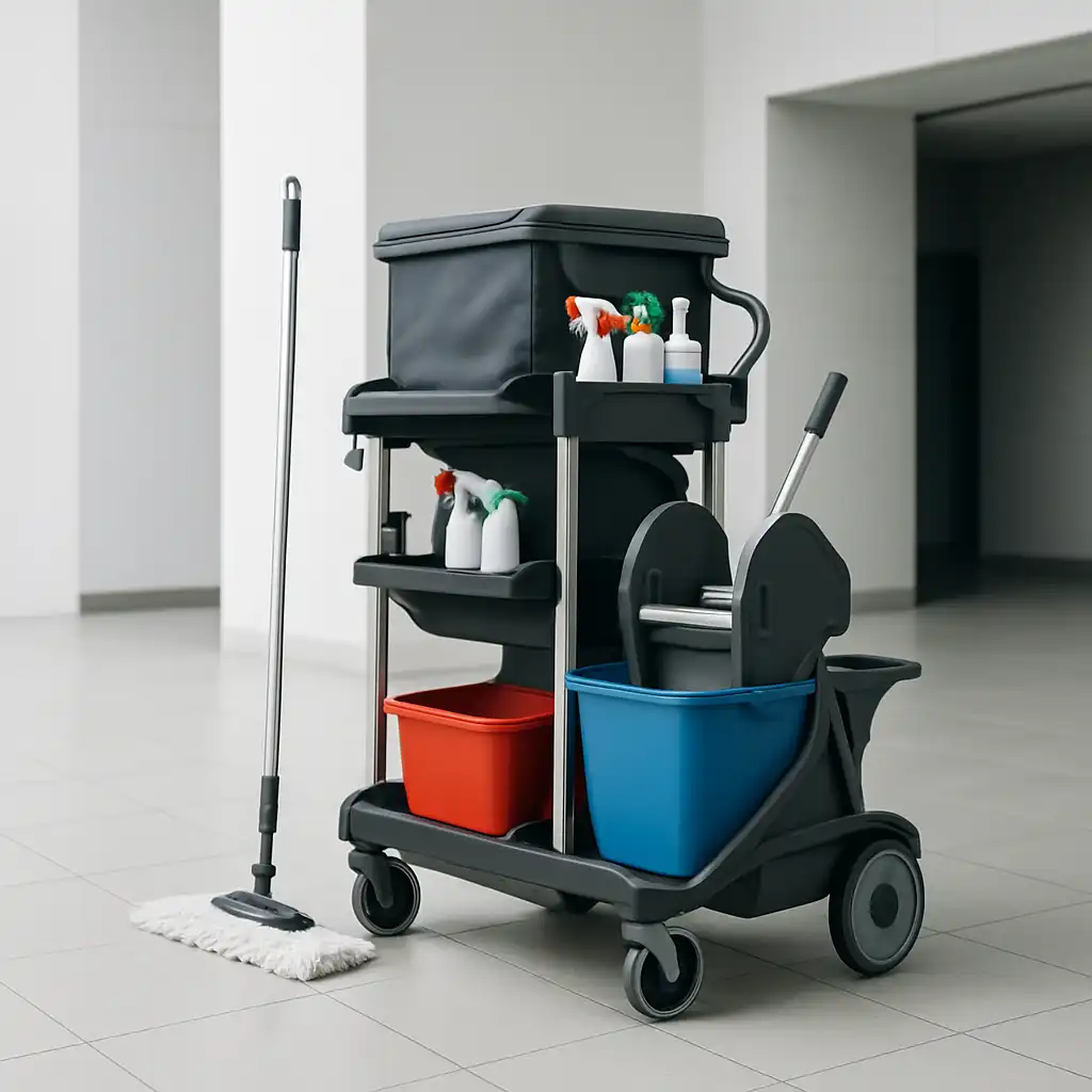 Guida 2026 ai Carrelli Professionali Nick: Innovazione, Ergonomia e Sostenibilità per la Pulizia Industriale