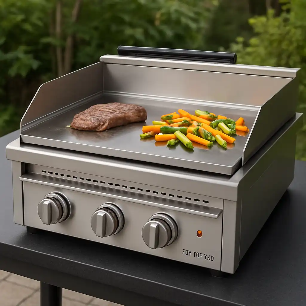 Barbecue Professionale a Gas Fry Top 500: La Rivoluzione della Piastra Teppanyaki 2026 per la tua Cucina Outdoor