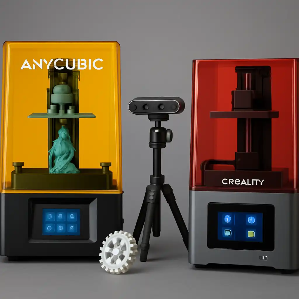 Guida Definitiva Stampa 3D 2026: Anycubic Photon Mono M7 Pro, Revopoint Miraco Pro e Creality Halot X1 Combo