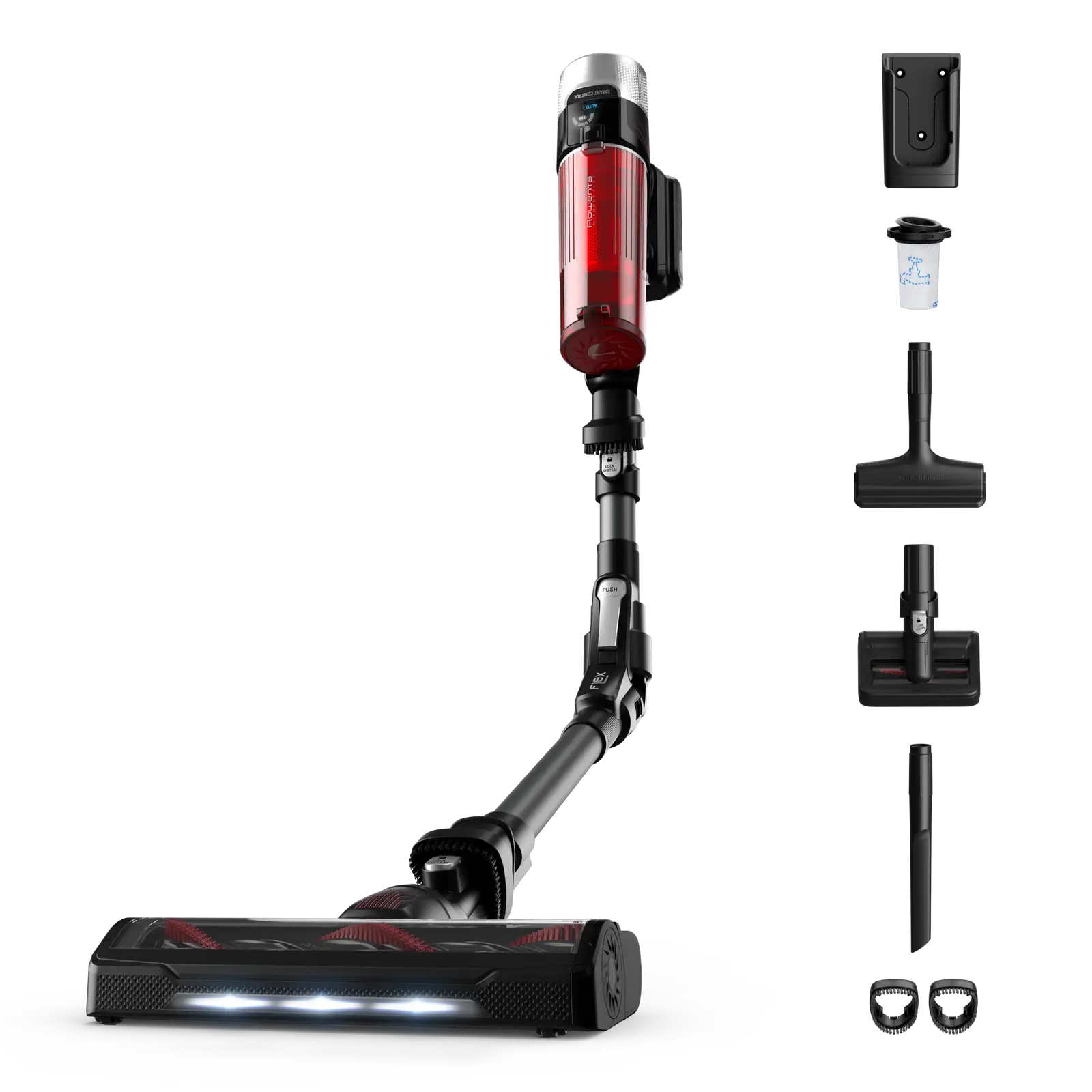 Ersatzteile und Zubehör Elektrischer Besen Rowenta X-Force Flex 9.60 Cordless Vacuum Cleaner Animal Care Model - RH2078WO