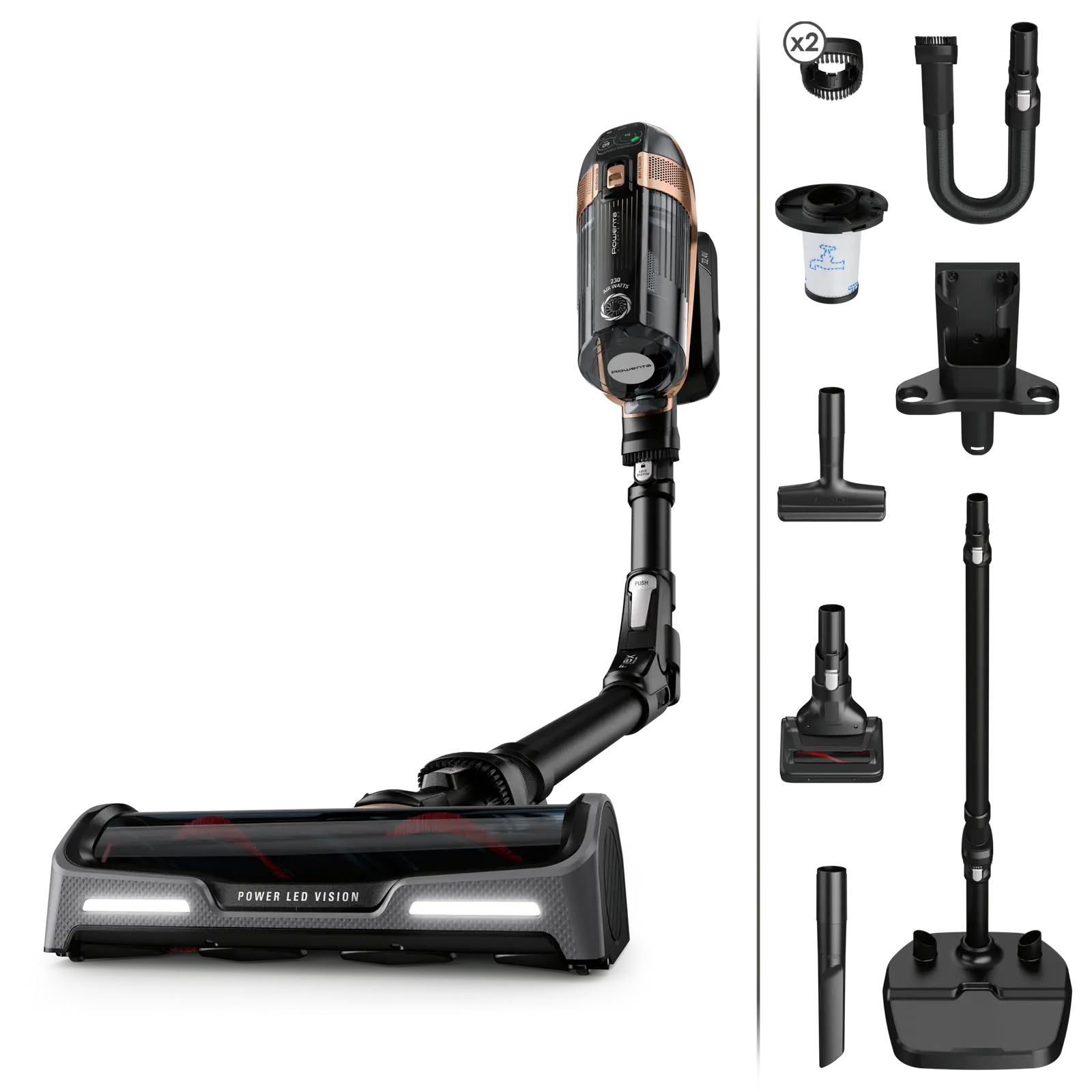 Ersatzteile und Zubehör Elektrischer Besen Rowenta X-Force Flex 15.60 - RH99F1WO