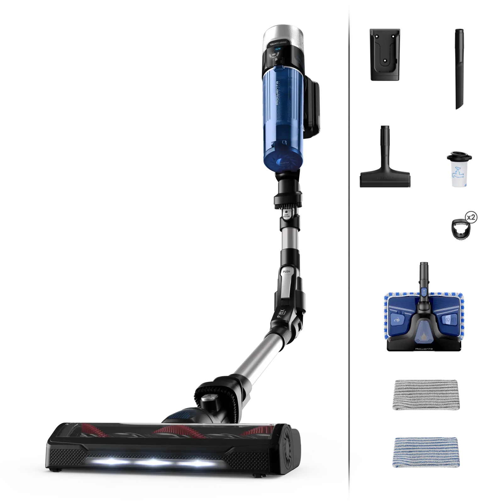 Ersatzteile und Zubehör Elektrischer Besen Rowenta X-Force Flex 9.60 Aqua - RH20C0WO