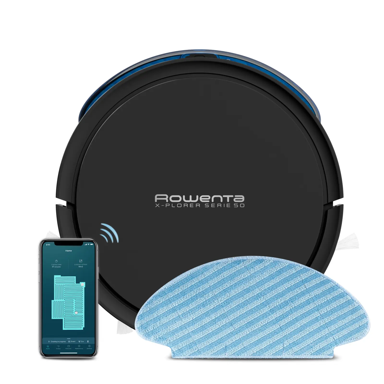 Ersatzteile und Zubehör Roboter-Staubsauger Rowenta X-Plorer Serie 50 - RR7325WH