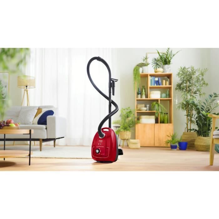 Bosch GL38 - Staubsauger mit Beutel - 600 W - 79 dB - (H) EPA - 10 m - 4 l Beutel - variable Leistung