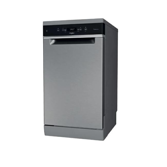 Whirlpool, schlanker, freistehender Geschirrspüler, 45 cm, 10 Stück D EDELSTAHL WH4FD11CS7A0X