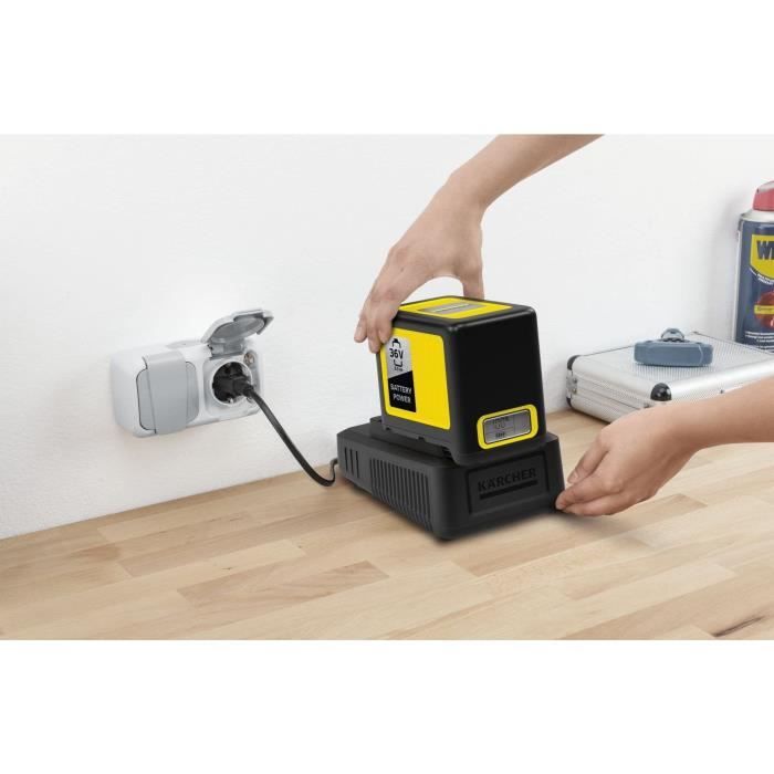 KARCHER Power 36V/5 Ah Akku-Kit + Schnellladegerät