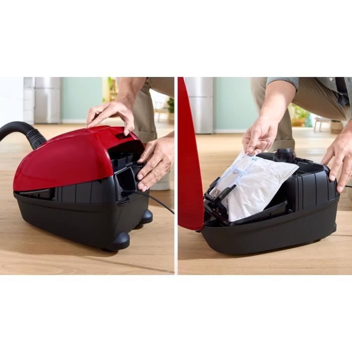 Bosch GL38 - Staubsauger mit Beutel - 600 W - 79 dB - (H) EPA - 10 m - 4 l Beutel - variable Leistung