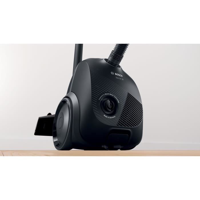 BOSCH GL20S Schwarz - Beutelstaubsauger - 600 W - Schallpegel 80 dB