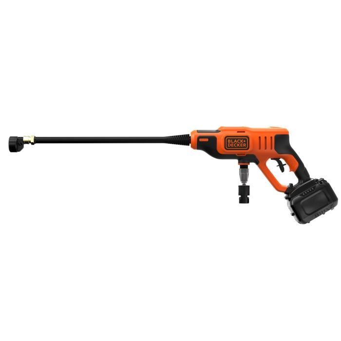 BLACK+ DECKER BCPC18B-XJ Akku-Hochdruckreiniger, 18 V, LITHIUM, 24 bar, ohne Batterie