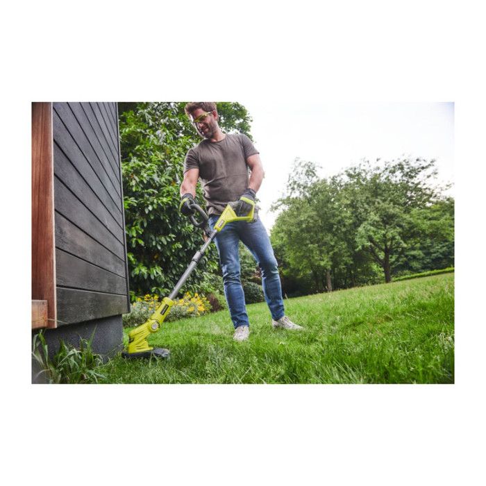 Kantenschneider/Glätteisen - RYOBI - Schnitt Ø 25-30 cm - Kabel Ø 1 x 1,6 mm - 1 18 V 5 Ah Batterie und 1 2A-Ladegerät