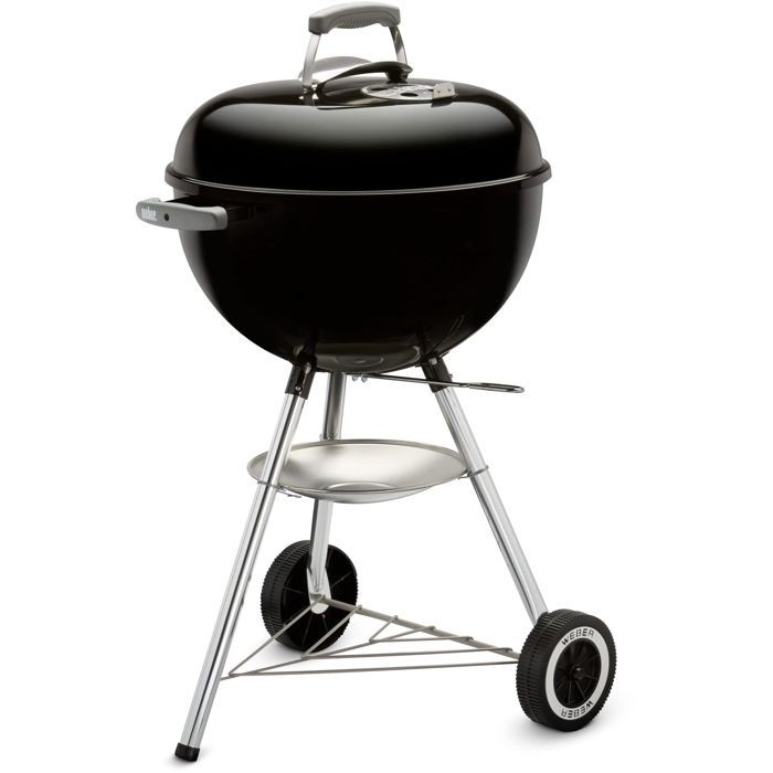 Holzkohlegrill - WEBER - Klassischer Wasserkocher - emaillierter Stahl - Durchmesser 47 cm - Integriertes Thermometer