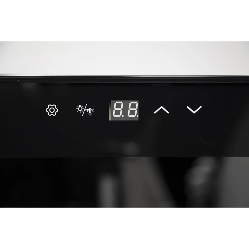 Melchioni VERMENTINO Weinschrank 18 Flaschen 50 LT SCHWARZ