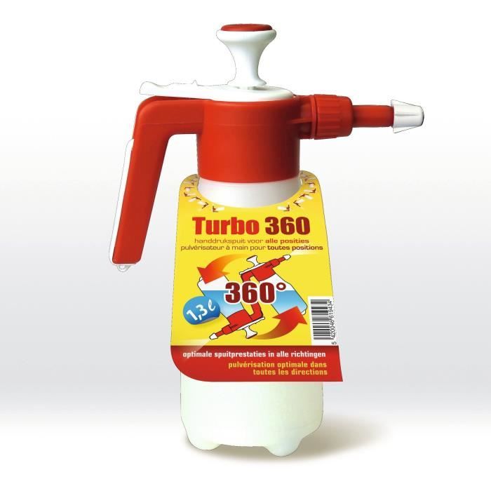 Turbo 360 Sprühgerät mit mehreren Positionen Fassungsvermögen 1,3 l BSI. Referenz 19434