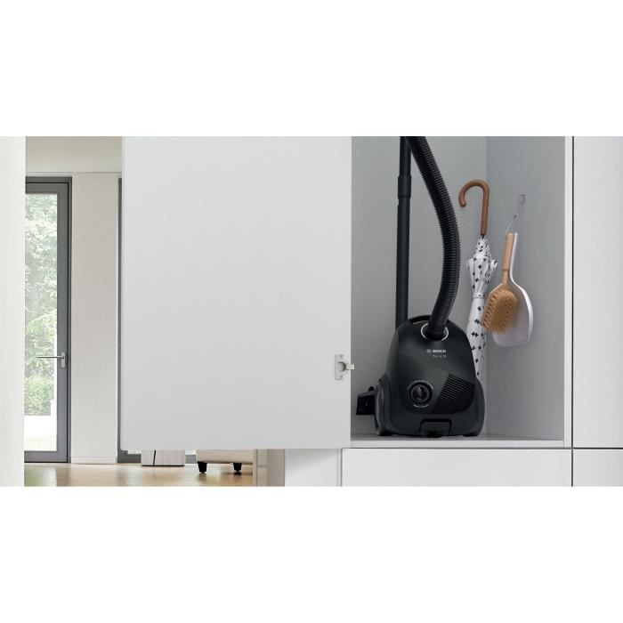 BOSCH GL20S Schwarz - Beutelstaubsauger - 600 W - Schallpegel 80 dB