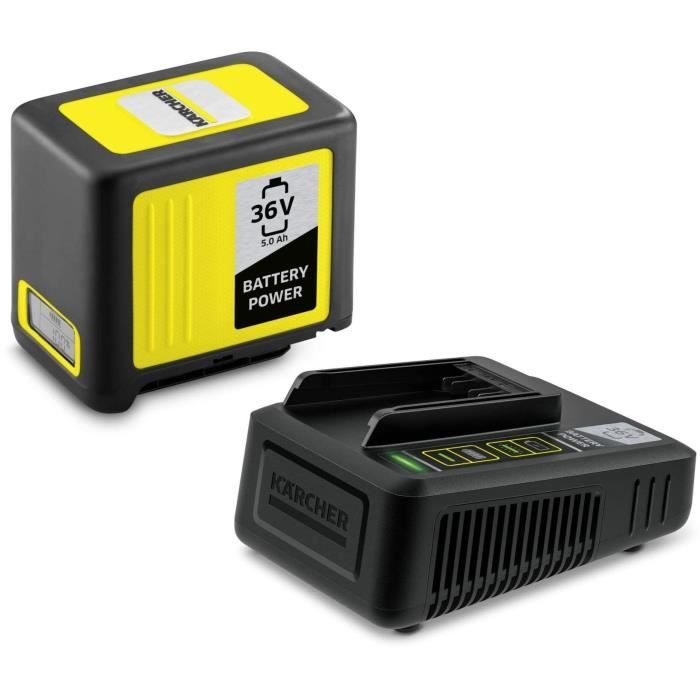 KARCHER Power 36V/5 Ah Akku-Kit + Schnellladegerät