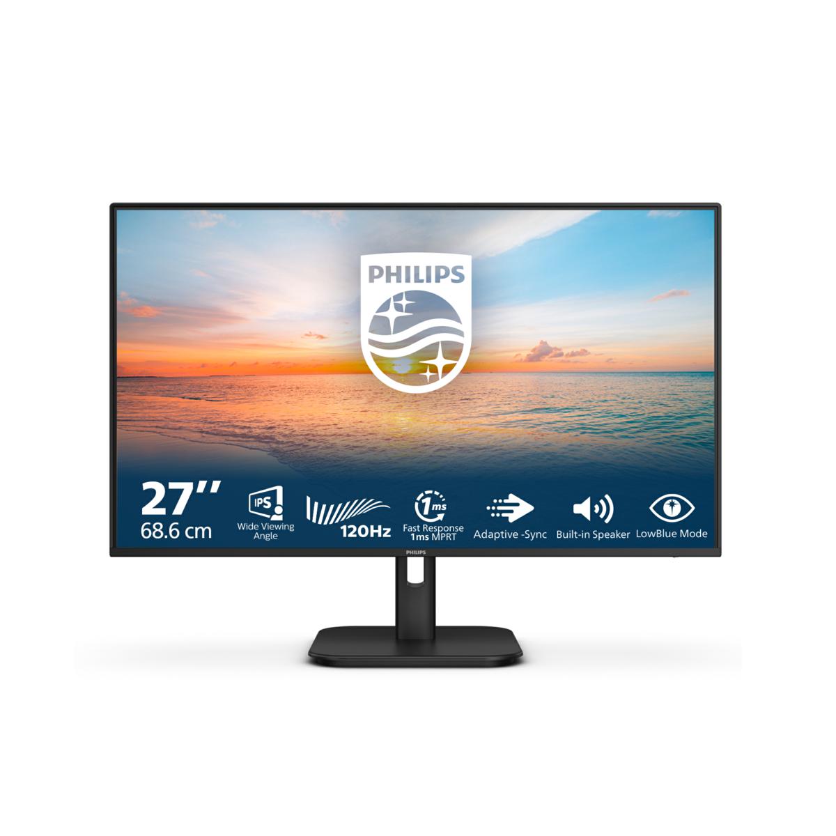 PHILIPS 27E1N1200A 27" LED-FHD-HDMI/DP/VGA-MULTIMEDIAMONITOR, 120 HZ