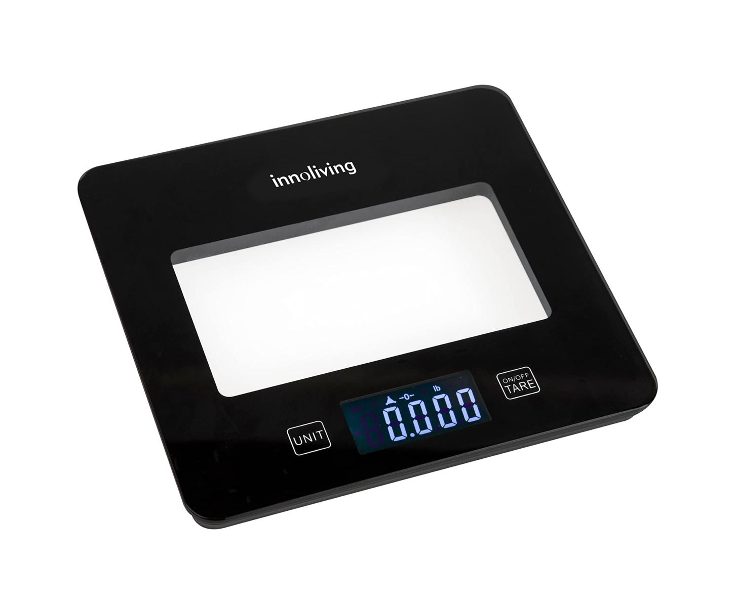 INNOLIVING BILANCIA DA CUCINA DIGITALE SLIM 5KG NERO INN-123BK