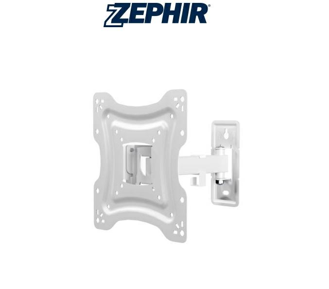 ZEPHIR STAFFA PER TV DOPPIO SNODO UNIVERSALE BIANCO 17/42" ZST006