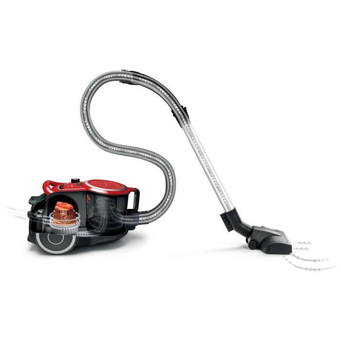 Neu! Staubsauger ohne Schlittenbeutel — BOSCH BGC41Q69 Serie 6 — 600 W — ProSilence — 70 dB — 2,4 l Behältervolumen — Rot