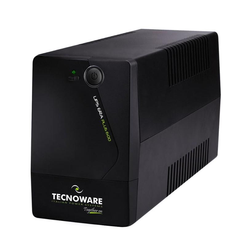 TECNOWARE UPS ERA PLUS 600VA 420W 2 USCITE SCHUKO FGCERAPL602SCH