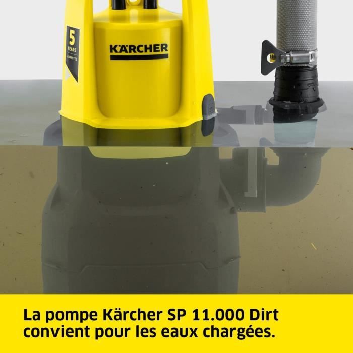 SP Expaving Fum 11.000 voll verschmutztes Wasser - Karcher