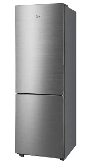 Midea 401 LT AND TOTAL NO FROST Kombi-Kühlschrank, 60 cm, INOX, MDRB548MME46