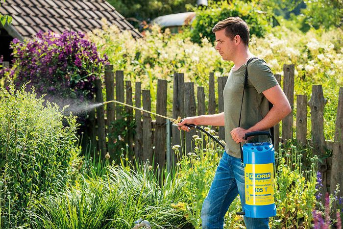 GLORIA - 405 T - 5L Hochleistungs-Stahlzerstäuber mit Messingdüse und Lanze