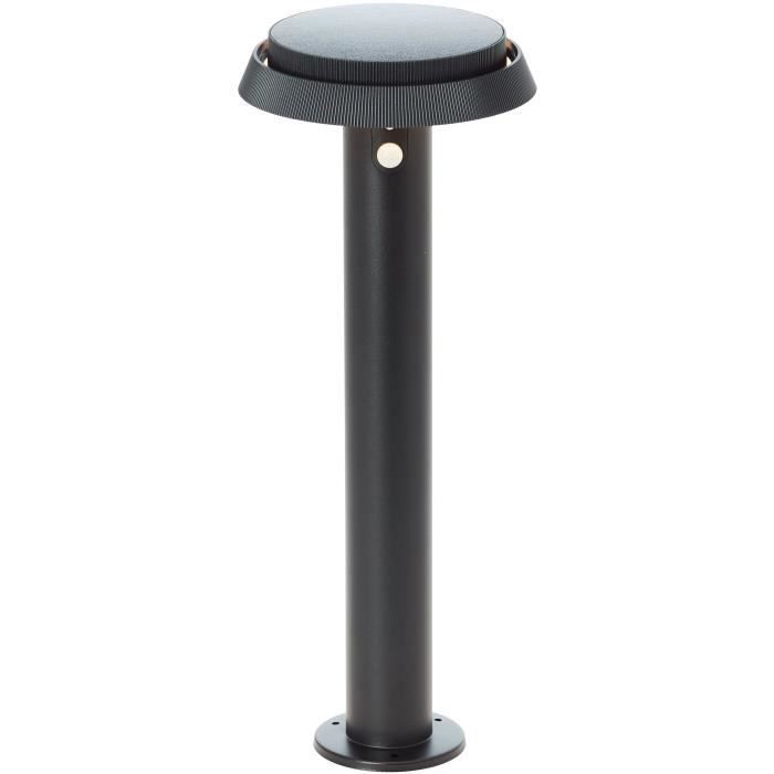 Außenterminal - BRILLIANT - ALVERO - LED und Solar - Bewegungsmelder - Metall und Kunststoff - 4 W - Schwarz