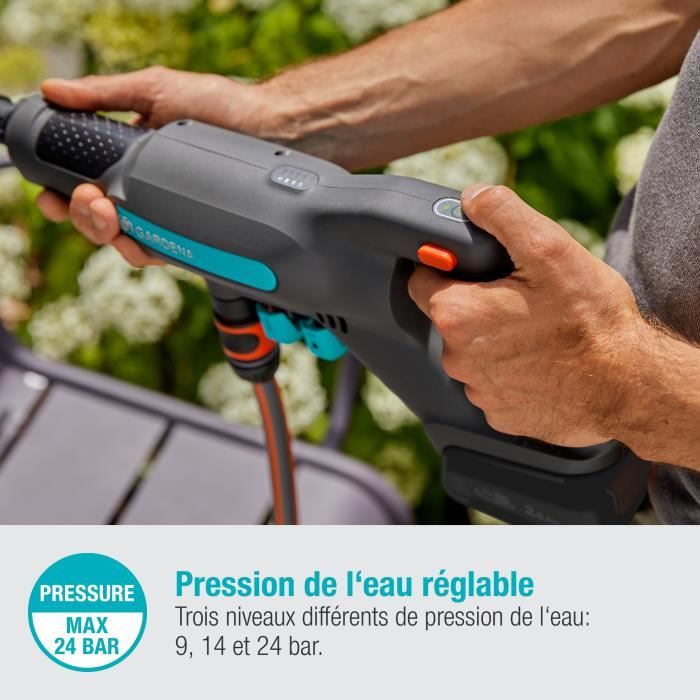GARDENA - AquaClean 24/18V P4A Mitteldruckreiniger