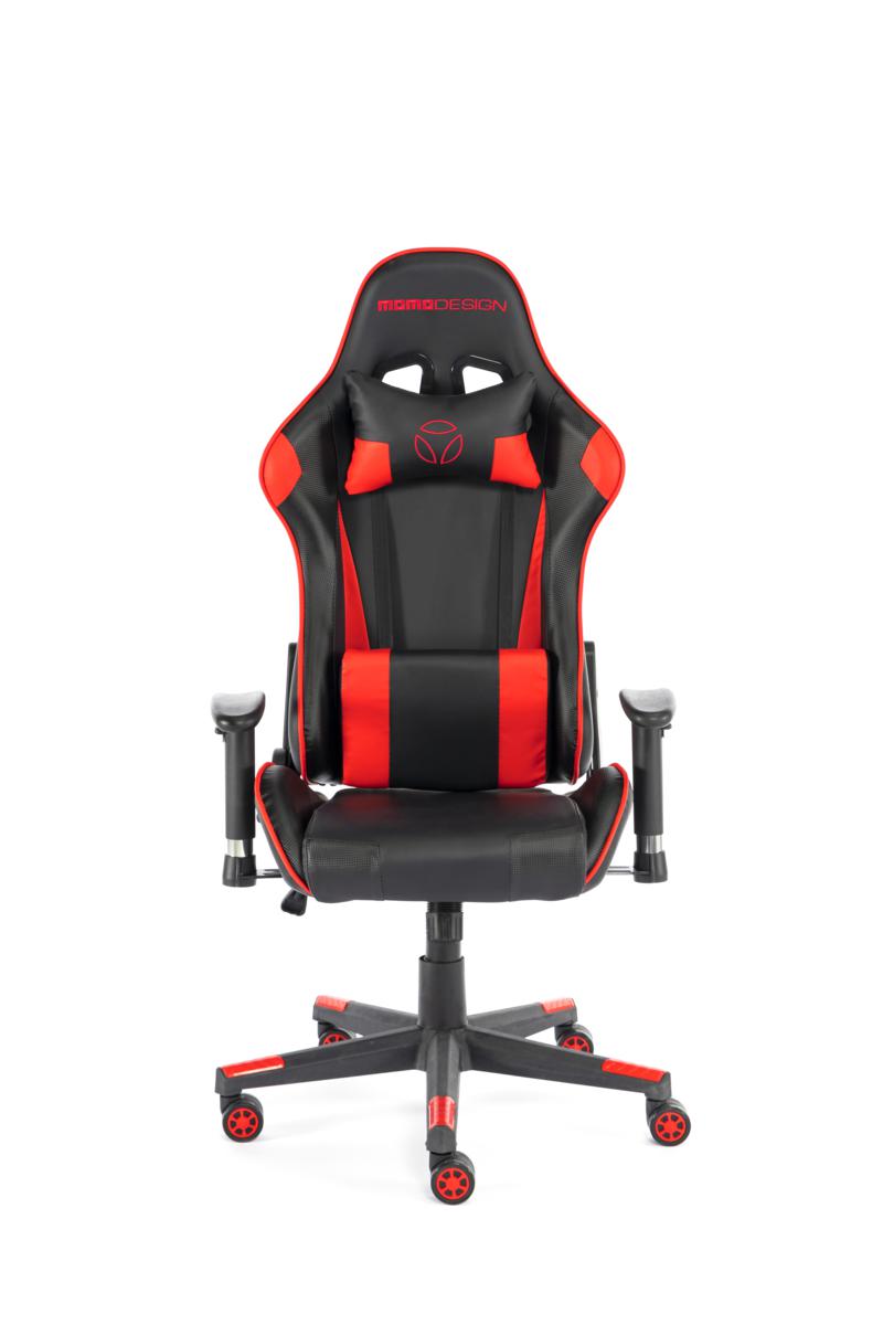 MOMODESIGN SEDIA GAMING NERO/ROSSO MD-GC005A-KR