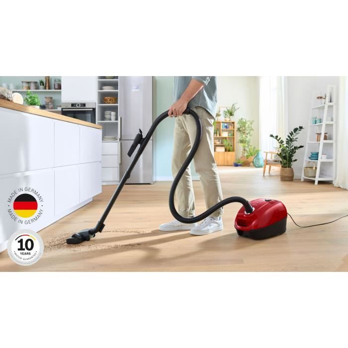 Bosch GL38 - Staubsauger mit Beutel - 600 W - 79 dB - (H) EPA - 10 m - 4 l Beutel - variable Leistung