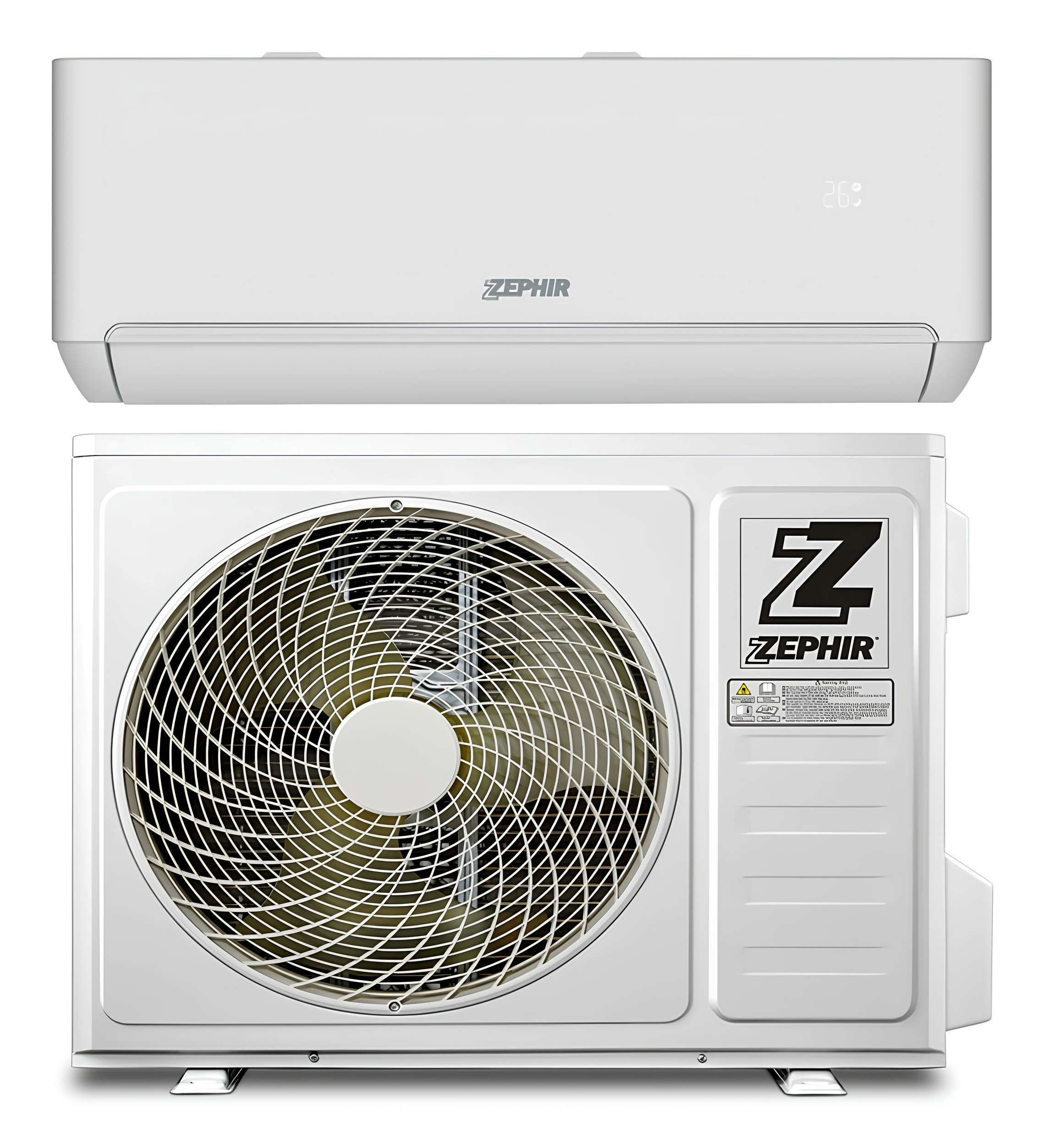 ZEPHIR KLIMAANLAGE 12000 BTU A+++ WIFI R32 2TELECOM. ZAR 12000 WLAN